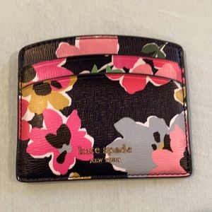Kate Spade Floral Cardholder Wallet